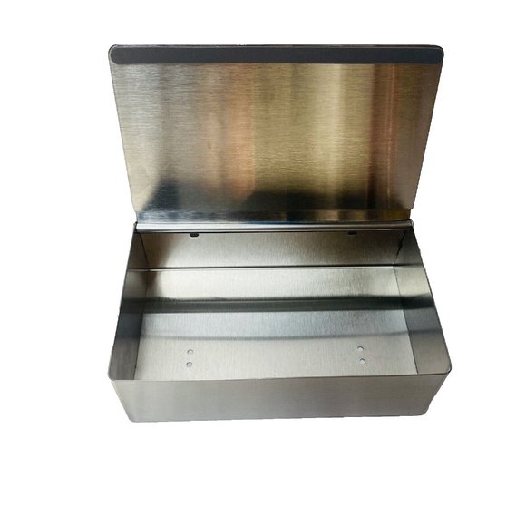 Stainless Steel Box With Mounting Holes Brand New - Picture 4 of 15